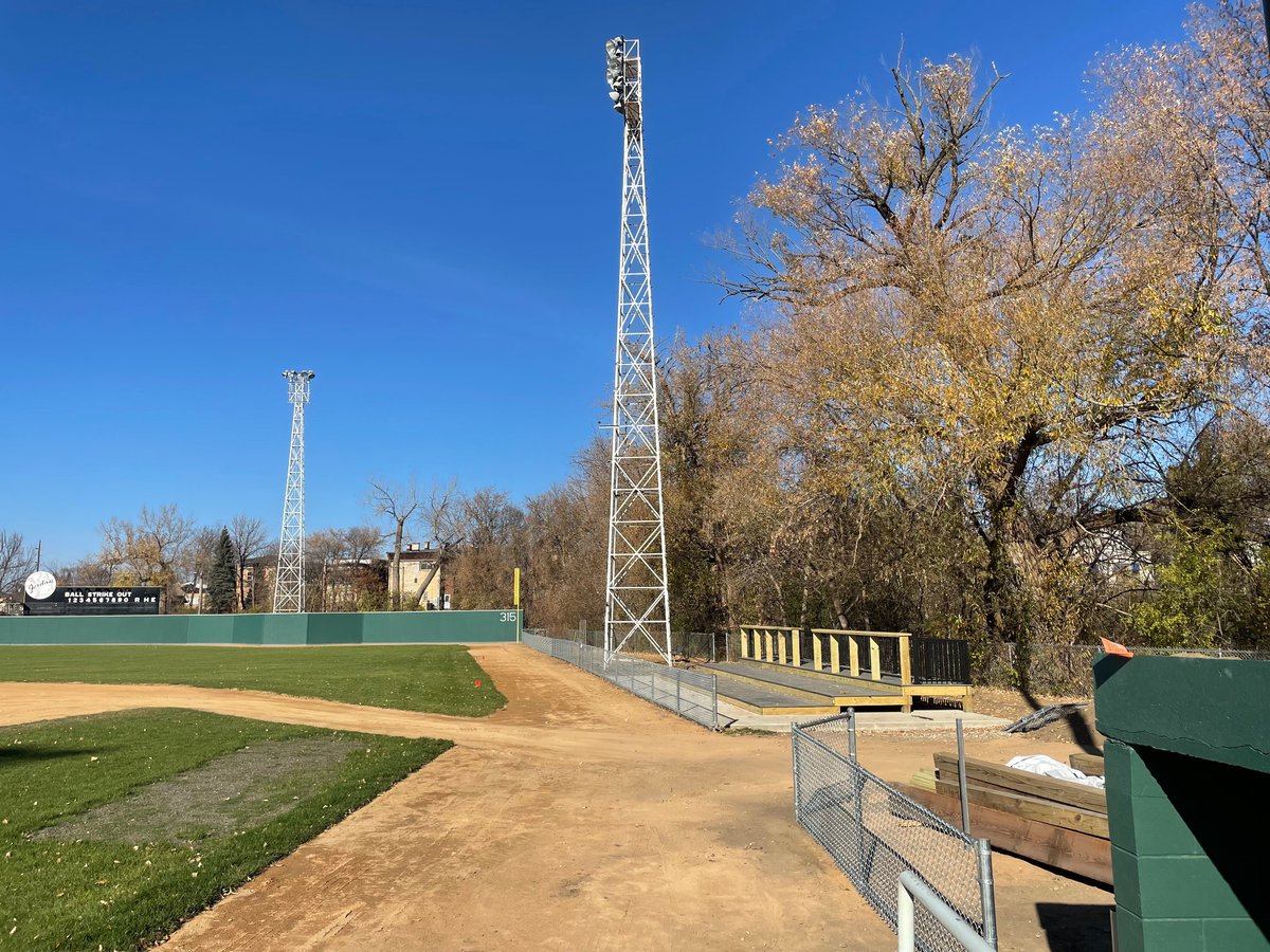 Jason Chalupsky (@jasonchalupsky9) on Twitter photo New 3ft fence line down right field line of an installed, new player gate coming for visitor dugout. Brewer Green windscreen and fence cap will be added in the spring. <a href="/jordanbrewers/">Jordan Brewers</a> <a href="/MinnBaseball/">Minnesota Baseball Association</a> <a href="/BPJGI2024/">BP-Jordan-GI⚾️2024✨</a> New 3ft fence line down right field line of an installed, new player gate coming for visitor dugout. Brewer Green windscreen and fence cap will be added in the spring. <a href="/jordanbrewers/">Jordan Brewers</a> <a href="/MinnBaseball/">Minnesota Baseball Association</a> <a href="/BPJGI2024/">BP-Jordan-GI⚾️2024✨</a>
