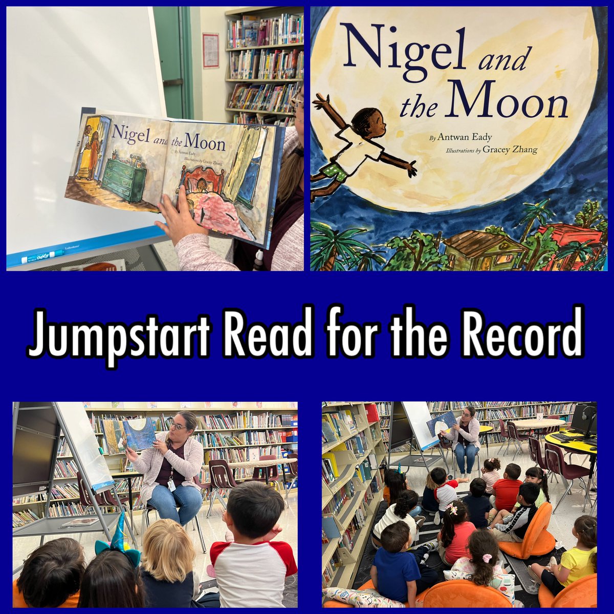 dee12512's tweet photo. On Thursday October 27, we visited the library to listen to the story Nigel and the Moon. @FlagamiSchool #prek #wherelearningbegins https://t.co/KaukSpEpDu