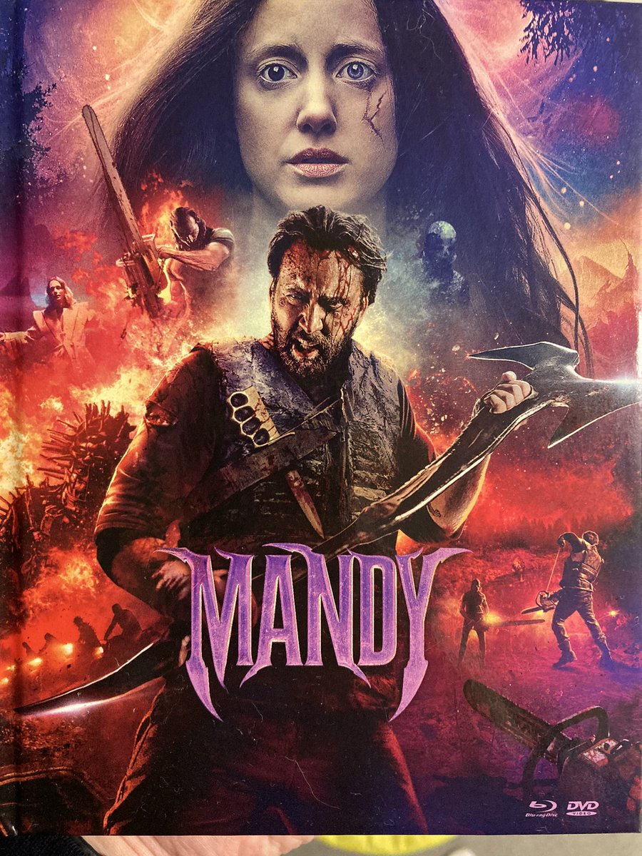 WesPringle's tweet photo. Film No 50
#31DaysofHorror
#NowWatching
#CrazyEvil #Mandy https://t.co/zZEnq5nwOf