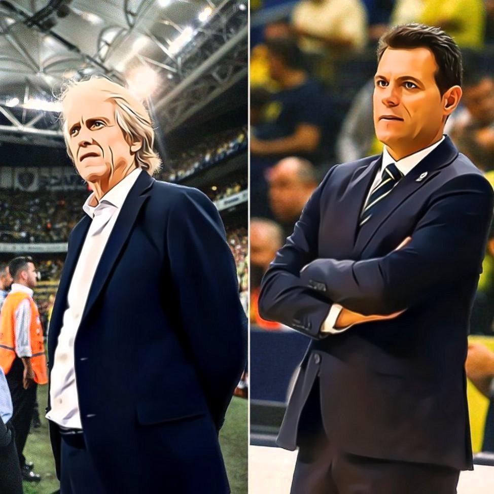 Bu İki Adam Fenerbahçeyi Özlenen Günlerine Geri Döndürmek İçin Yemin Etmiş 💛💙

Tebrikler Dünyanın En Güzel Takımı 
Tebrikler Fenerbahçe Beko 💙💛