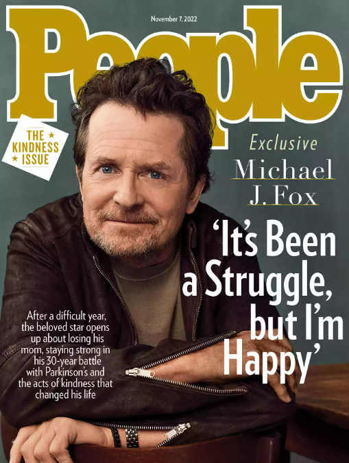 “When in doubt, just be kind” – words of wisdom from <a href="/realmikefox/">Michael J. Fox</a> who graces the latest cover of <a href="/people/">People</a>. Inspiration as we get ready for tomorrow night’s gala in #NYC.