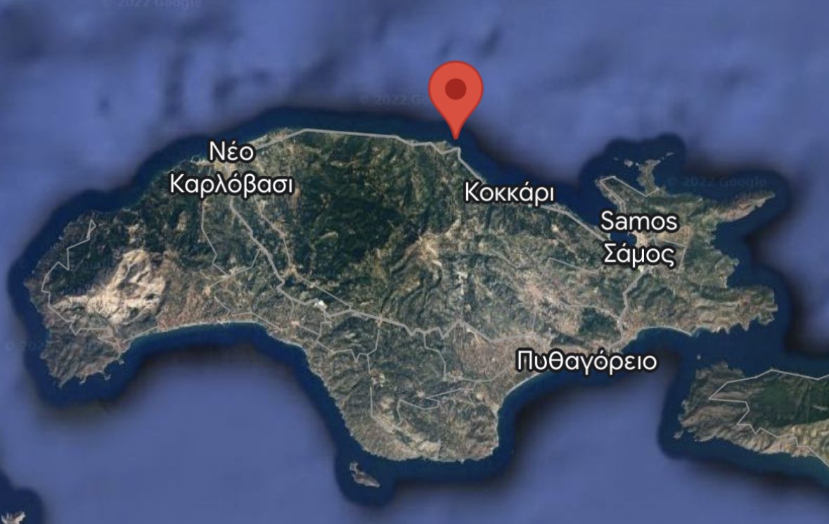 A boat carrying 8 people ended up in distress north of Samos this morning. People onboard called the international emergency number 112, and Greek Coast Guard and Italian Frontex on Samos was alerted. Kudos to personnel from HCG ΛΣ-142 and Italian Frontex for a job well executed.