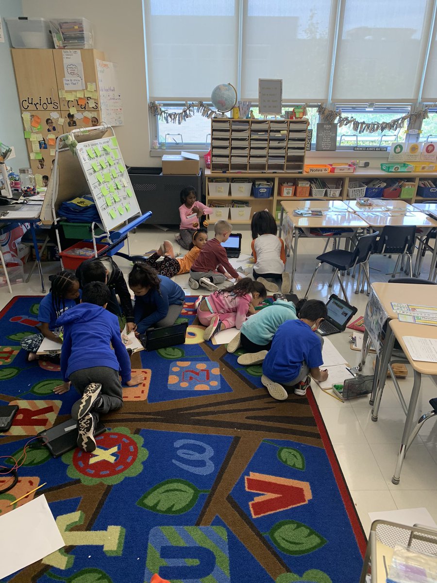 My inquisitive class was so focused and engaged in find the answers to their curious questions! #curiousclassroom #inquisitiveclass <a href="/MonroeOwls/">James Monroe Elementary School</a>