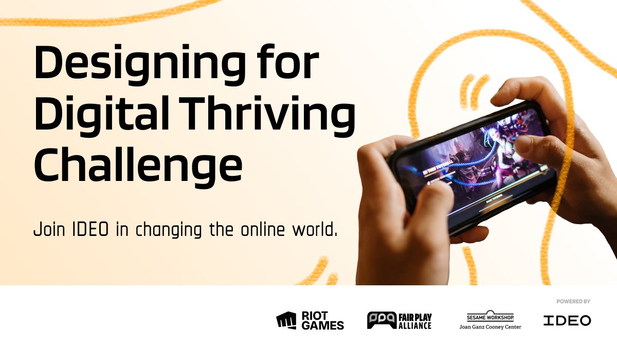 Designing for Digital Thriving Challenge:

⏰T-4 days to submit!

Already some amazing submissions, but we need your help to make them even stronger - leave a comment, ask a question, help them push to the finish line!
bit.ly/3ylCt3v