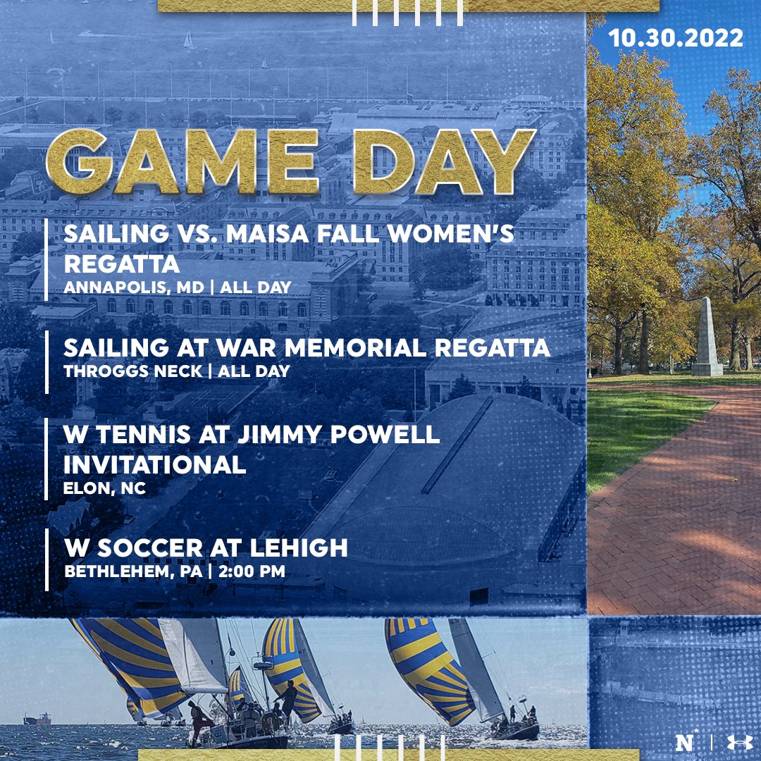 Today’s competitions👇 Women’s Soccer📺: tinyurl.com/mryf88pz #GoNavy