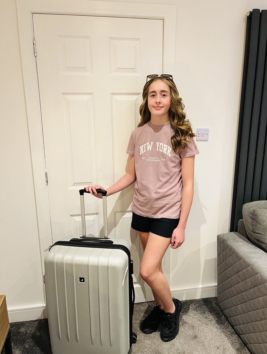 That’s the youngest off to New York 🗽✈️❤️ <a href="/TheHeathSchool/">Heath School Runcorn</a> #NewYork #schooltwitterstalkinghasbegun