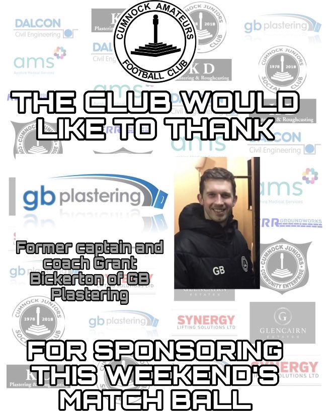 Match Ball Sponsor -

Thanks to <a href="/Bicky_12/">Bicky</a> who is tomorrows match ball sponsor. 

Former captain, coach and another returning sponsor. Your generosity is massively appreciated. 

⚫️⚪️ATN⚪️⚫️