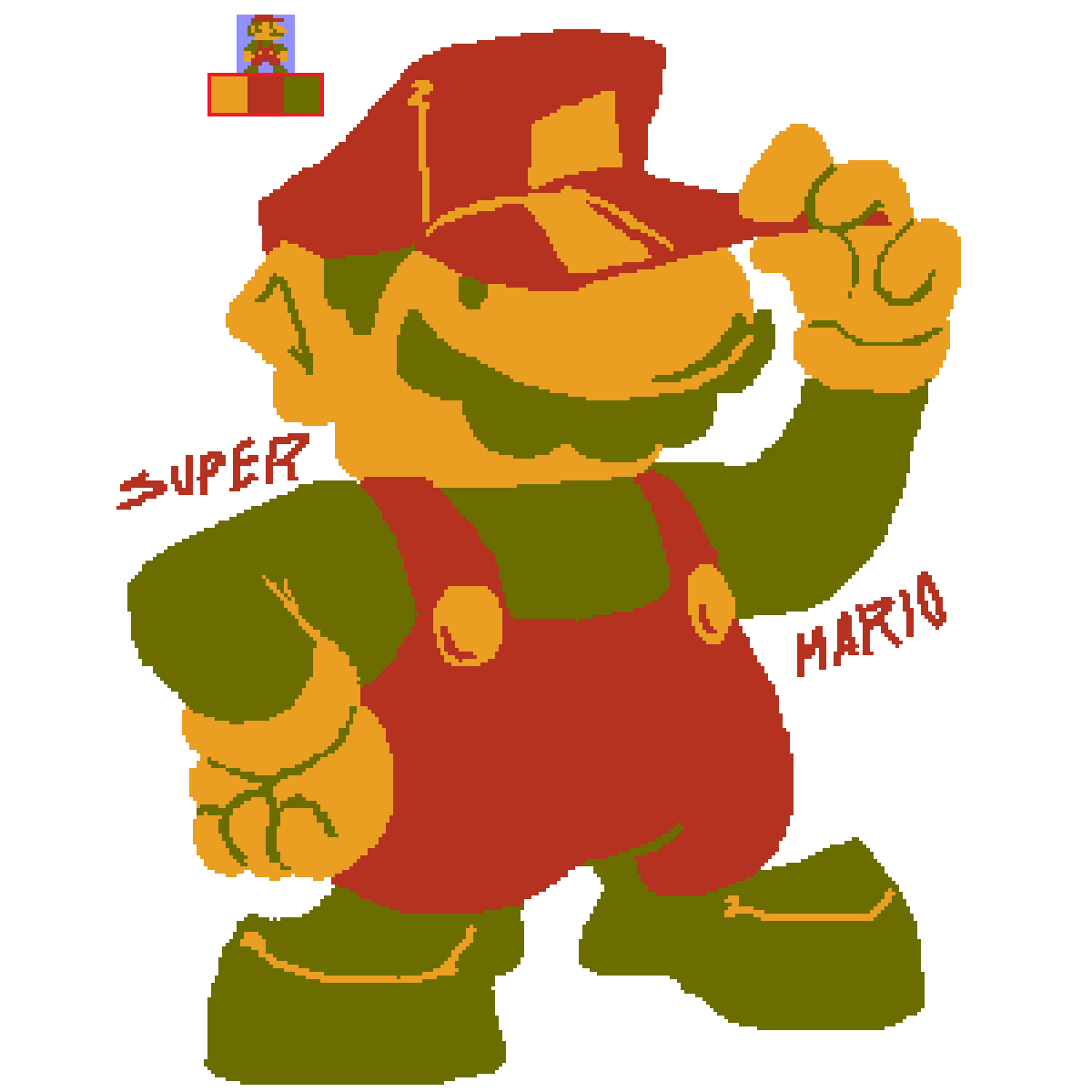 HattyBooyo On Twitter 4 Big Guys SuperMario Kirby MegaMan Earthbound hattybooyo-on-twitter-4-big-guys-supermario-kirby-megaman-earthbound