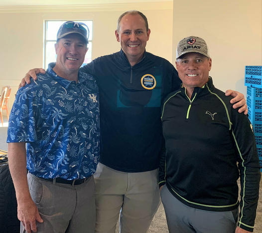 NoahForSheriff's tweet photo. Happy to support the charity fundraising efforts of Vanderburgh County Sheriff's Office Sheriff David Wedding and Warrick County Sheriff's Office Sheriff Mike Wilder.

Glad I can count on these guys and that they can count on me. 
#PublicSafetyOverParty https://t.co/9Vhc1cYIDC