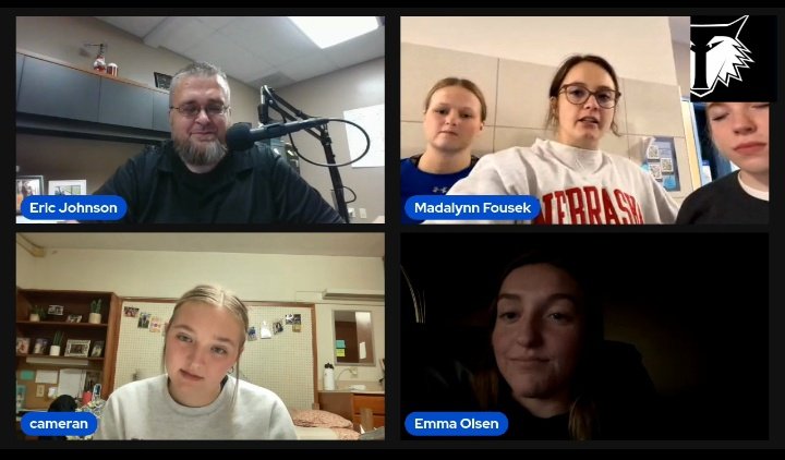 Not mentioning names, but guess who took over the pregame show? Tune into @TWolfVolleyball v Diller Odell Saturday. 330p on mixlr.com/emnetwork <a href="/emwolves/">Exeter-Milligan</a>