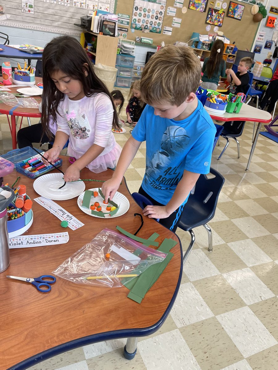 “Crack the Code” Math and STEM Challenge!! Students had to solve math riddles in order to move to their final challenge of designing and building a pumpkin patch marble maze using paper, pipe cleaners, candies scissors and glue! 🎃📝
<a href="/kelly_frasca/">Kelly Frasca</a> <a href="/MrsJVMiller/">Jennifer Miller</a>