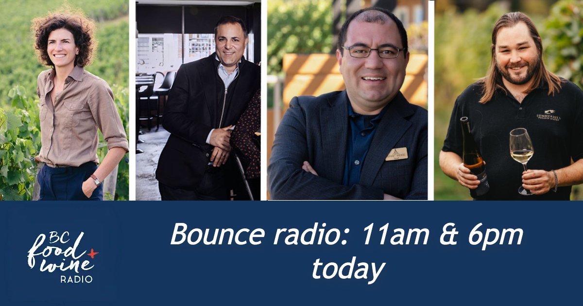 BCFWRadio's tweet photo. #BCNorth #Kootenays #SalmonArm Tune in to our show to learn about #Champagne, fantastically-valued #Sicilian wines, and why you should buy a sparkling aged 18 years; and hear how one #SouthOkanagan resort plans to meet changing demands & why you should visit them this winter. https://t.co/6JtlRdhxE3