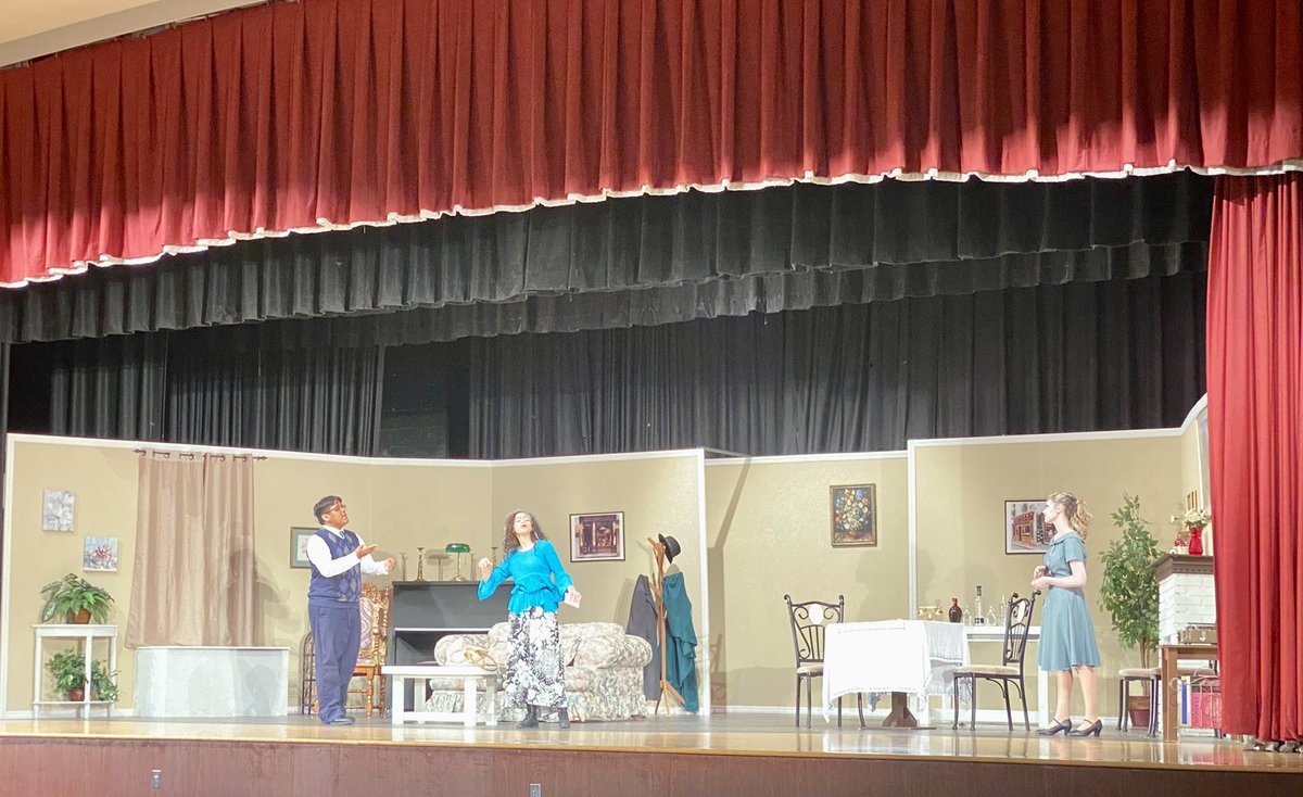 Bravo BTHS Drama Club! Blithe Spirit was a great show with top notch acting and memorable performances by so many. Two more chances to catch the show on Saturday at 2:00 and 7:00.