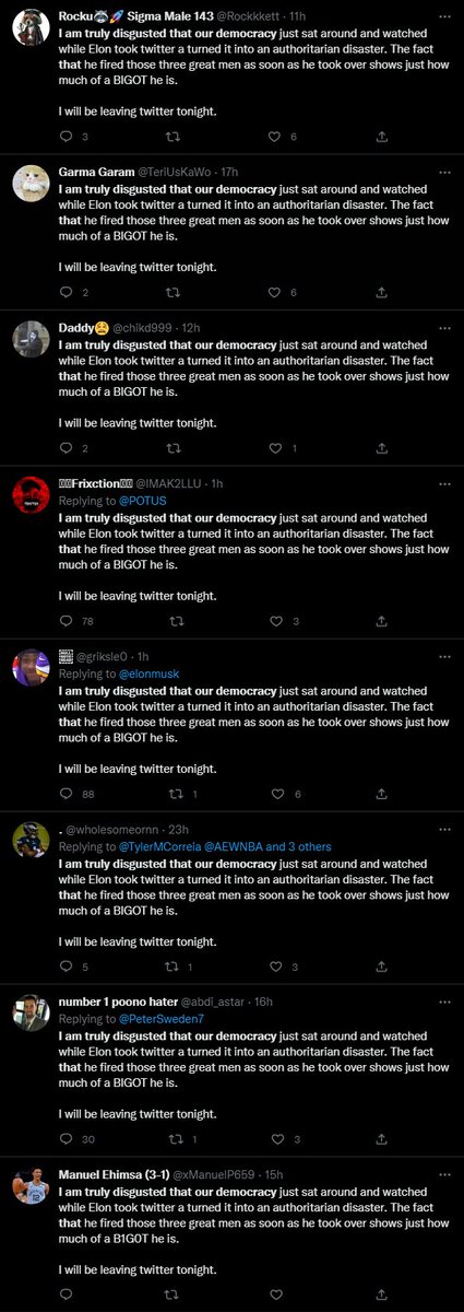 Lmao bots mad