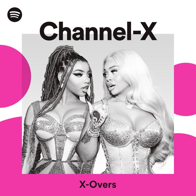 ikentaroo's tweet photo. .@ChloeBailey &amp; @Latto are now the cover of Spotify’s “Channel-X” playlist with “For the Night” at #1. https://t.co/t2K7AGfJy6