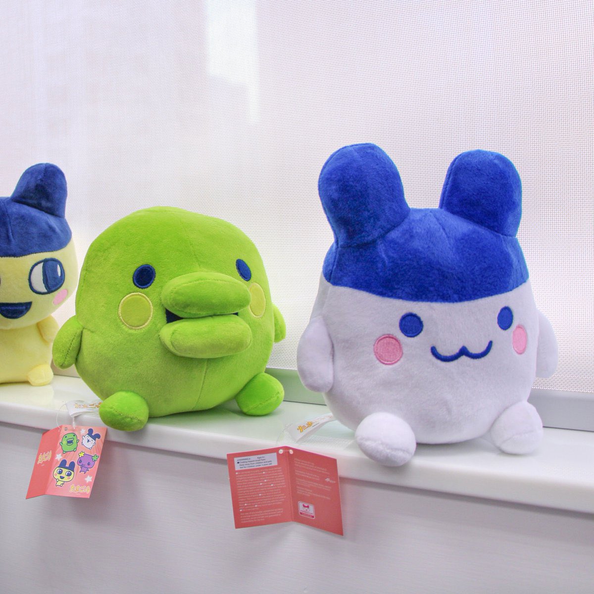 TamaPalace's tweet image. who’s excited for @FukuyaUsa Tamagotchi plushies at @Round1USA? #tamagotchi