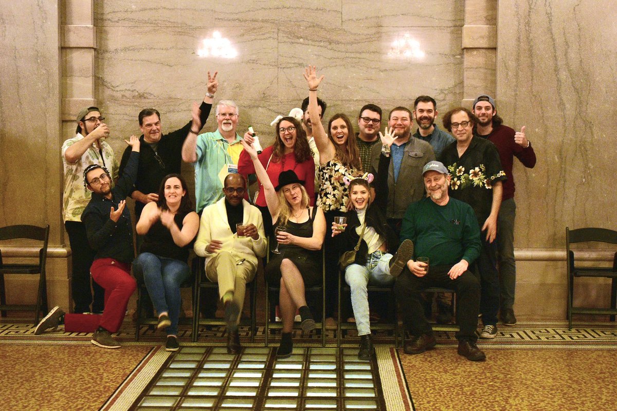 PHIUS1's tweet photo. A successful #PhiusCon2022 means a happy Phius team!

#phiuscon #phius #passivehouse #passivebuilding #Chicago #climateaction https://t.co/BkaGmzdNNJ