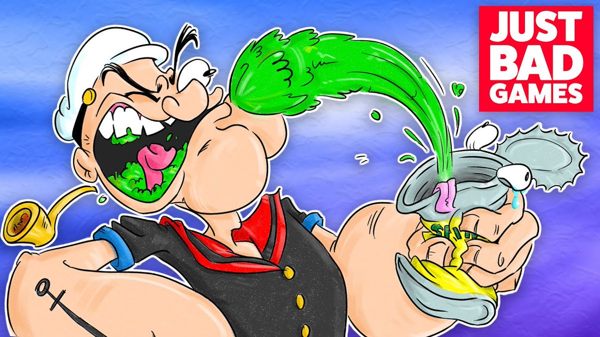 Our Popeye video is about to hit 1,000,000 views on 
<a href="/YouTube/">YouTube</a>! 🤯

This is the fastest growing episode of Just Bad Games we've ever made. Thank you everyone so much for sharing and watching!

youtube.com/watch?v=BW0d4k…