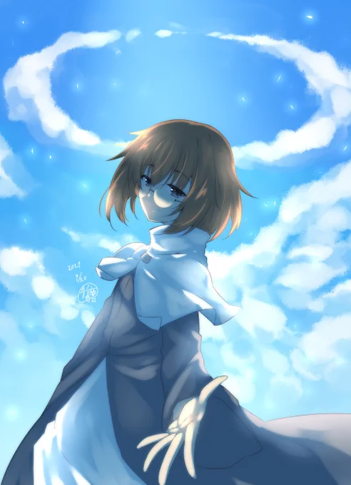 #あなたのあお色の作品を見せてください 