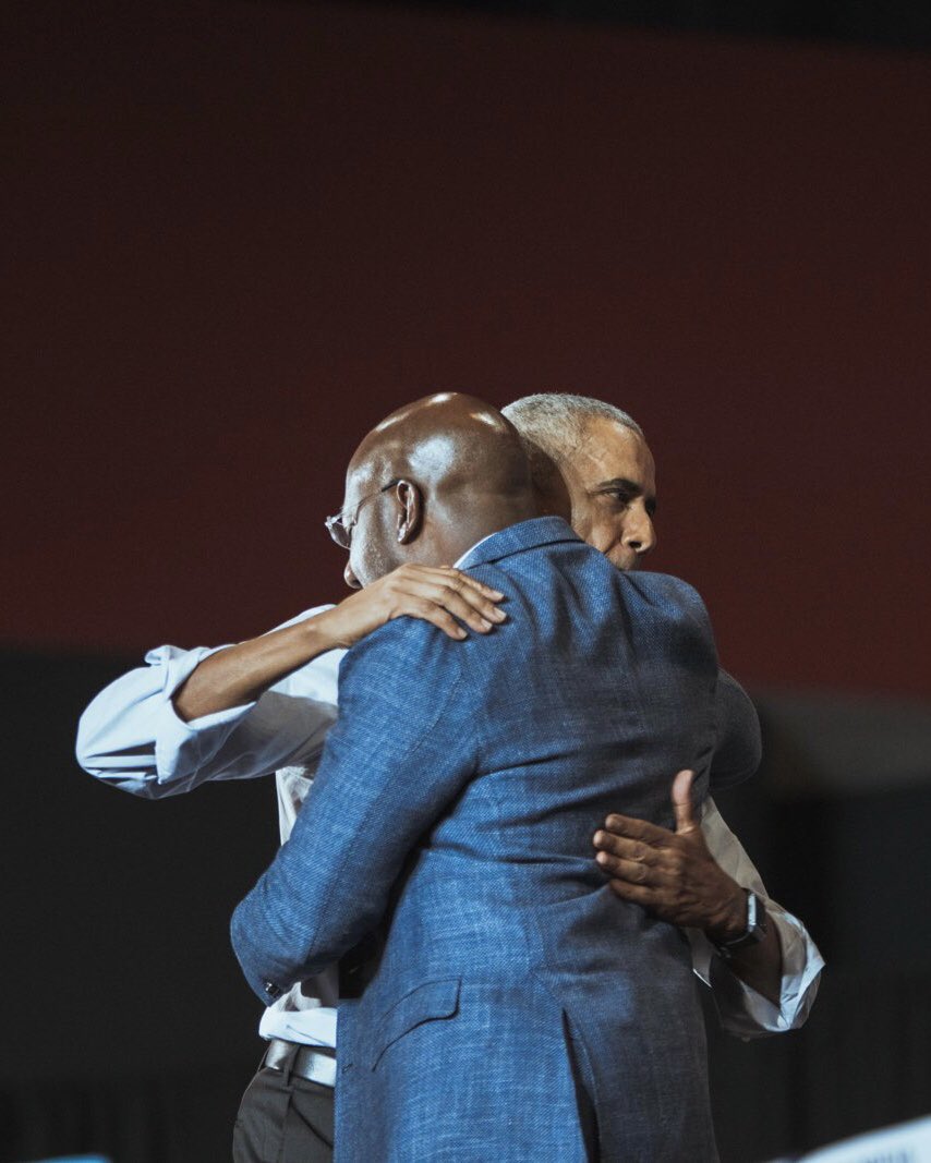 We’ve come a long way, but the work isn’t done. Thanks for seeing us in Georgia, <a href="/BarackObama/">Barack Obama</a>!