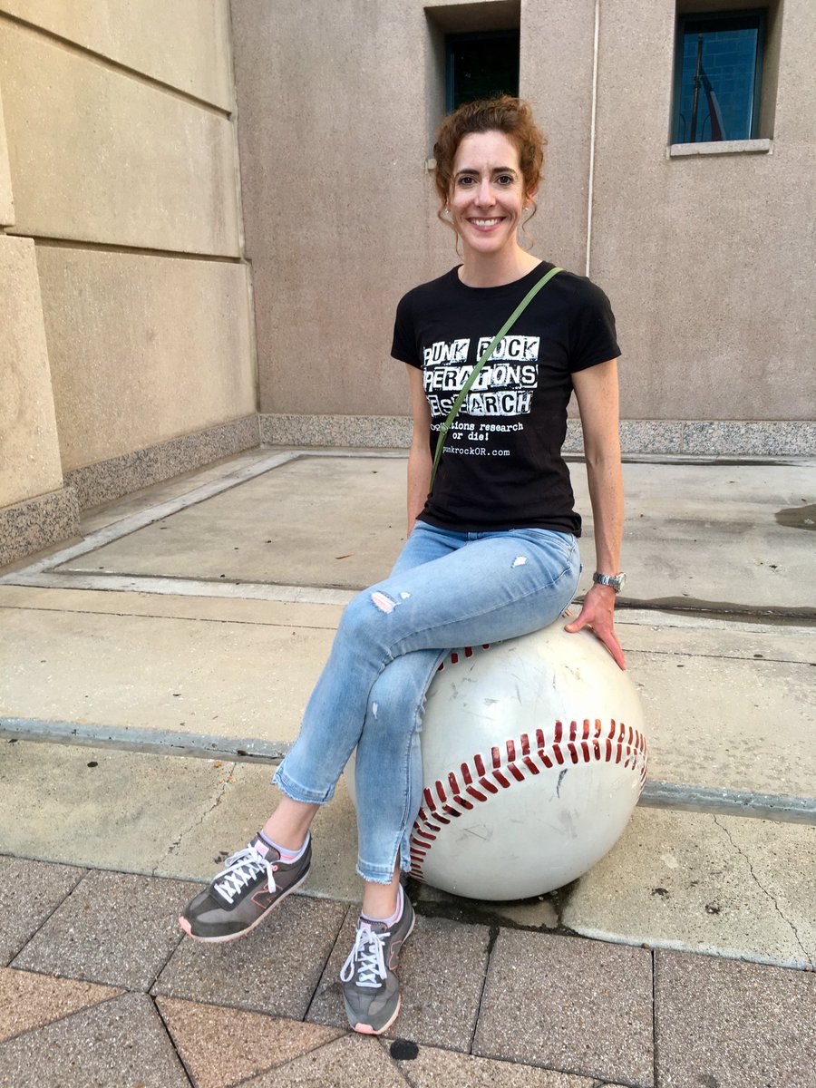 lauraalbertphd's tweet image. When the Astros last won the World Series I was attending #informs2017 in Houston and took this picture outside of Minute Maid Park ⚾️
