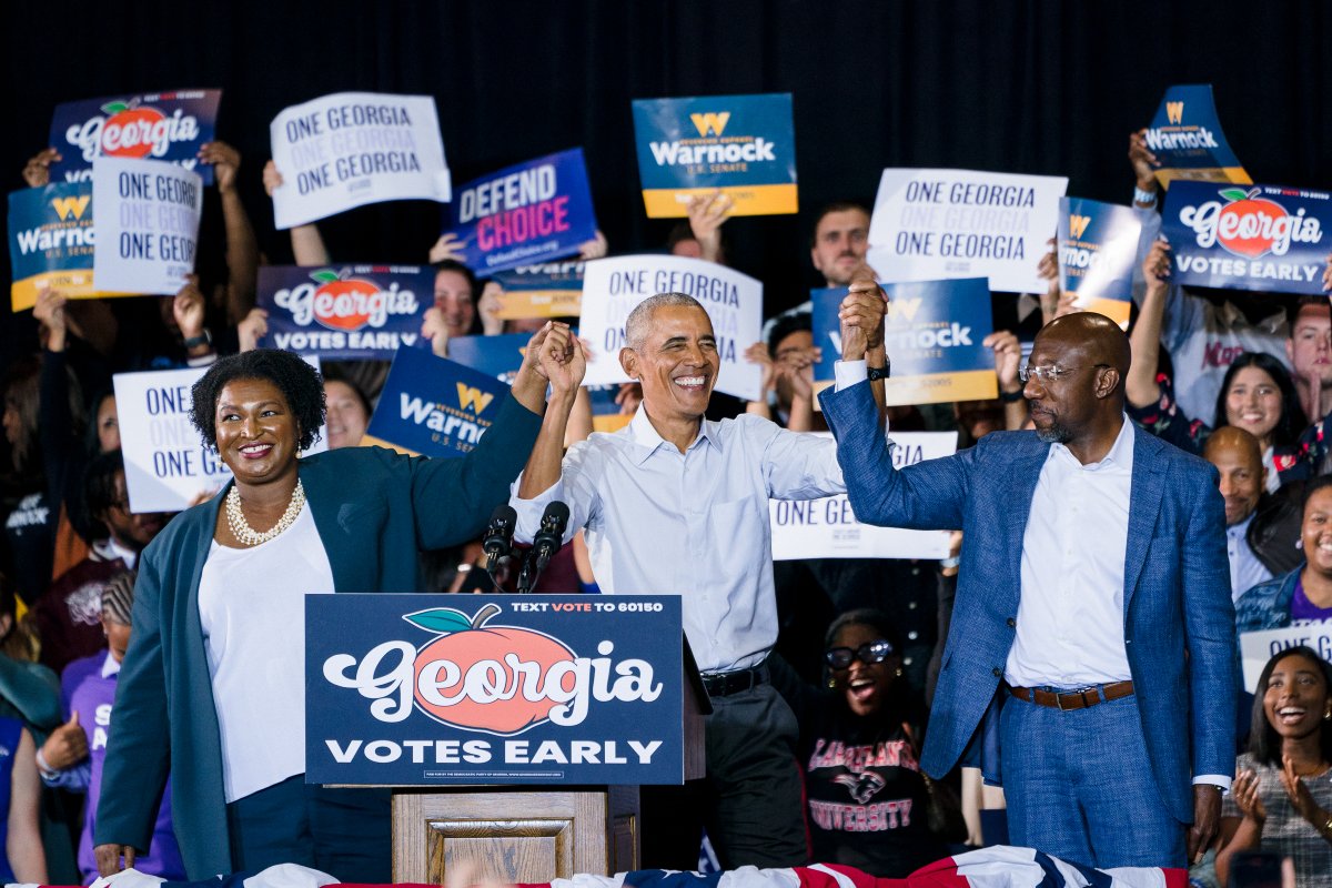 We deserve better, Georgia. And better is worth fighting for. 
 
Thank you President <a href="/BarackObama/">Barack Obama</a> for reminding Georgians of our extraordinary power to change history and to make history. It’s time to get it done.