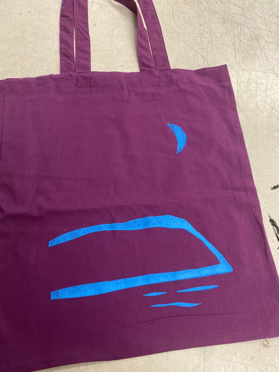 Back at my old high school today for #nstuconference day! Learned how to silkscreen! Had the best day! Arts Education is vital! #hortonhighschool