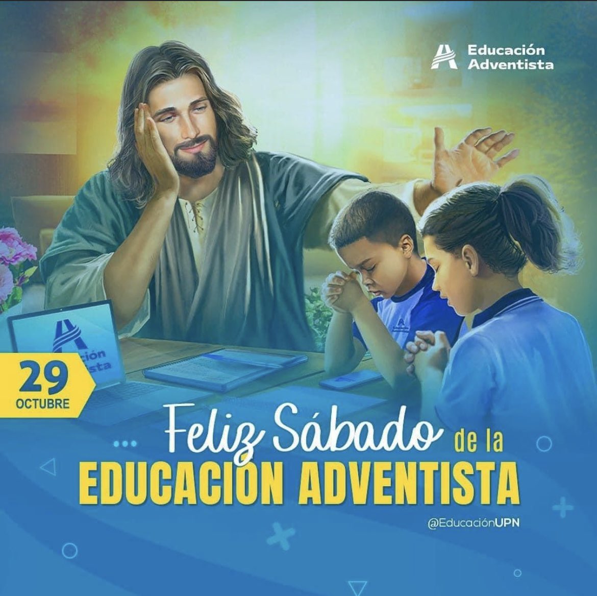 ✨¡Feliz Sábado!🤩 Cada 5to sábado del mes lo dedicamos a la #EducaciónAdventista. Por eso, docentes y directivos brindarán un mensaje especial en el culto de tu iglesia. ⛪️ ¡No te lo puedes perder! 🙏🏻💙

#MásQueEnseñanza #CalidezDeUnaFamilia #EstoEsEA