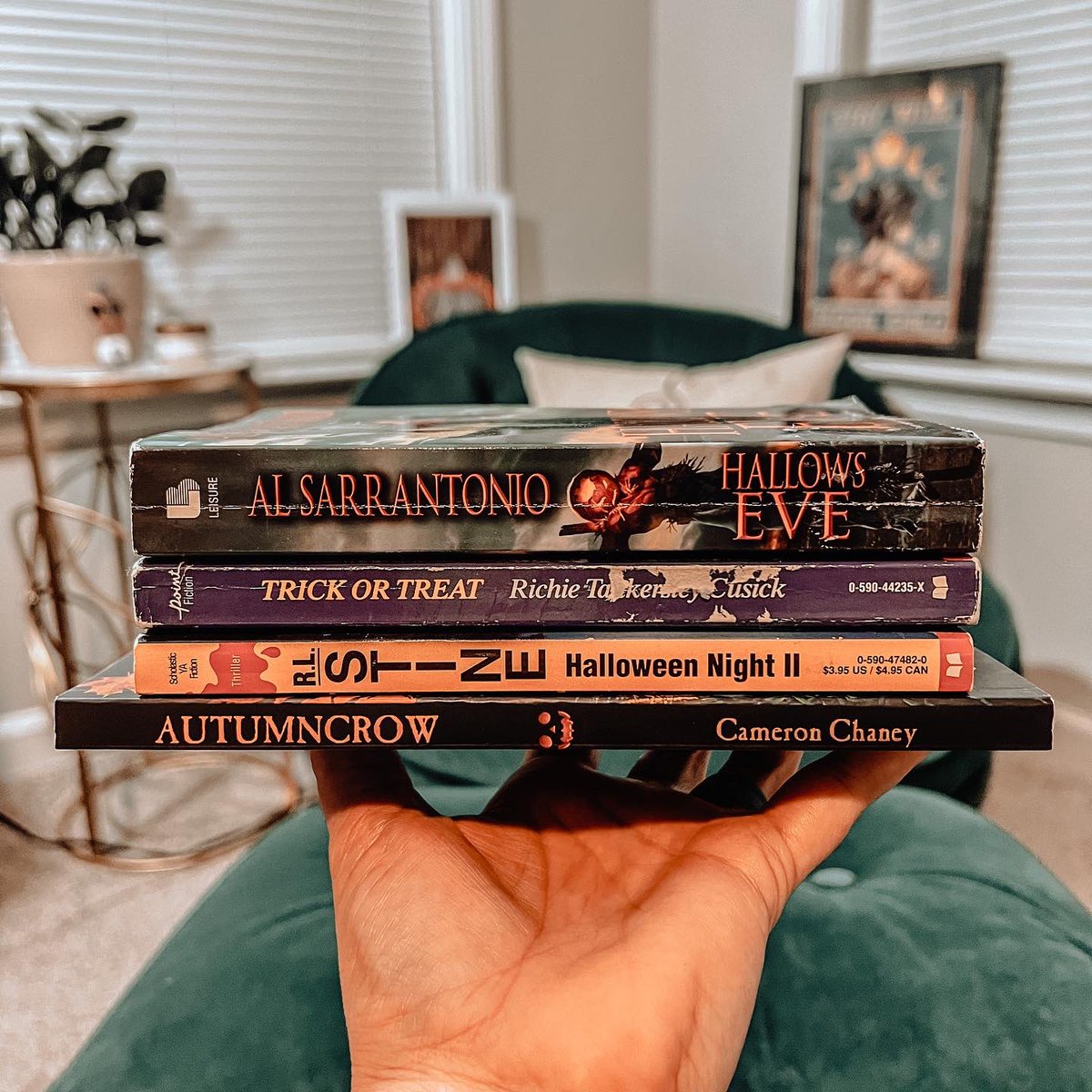 MarcyReads's tweet image. My Halloween weekend TBR! 🎃