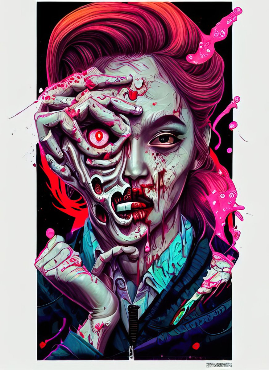 My special collection for Halloween👻
⚡Editions: 111/111 
⚡Price: 1 #XTZ
#SpookyTuna #darktez #tezwizards #PickYourPoison #darkart #nftart
#NFTartist
objkt.com/asset/KT1AnWpo…