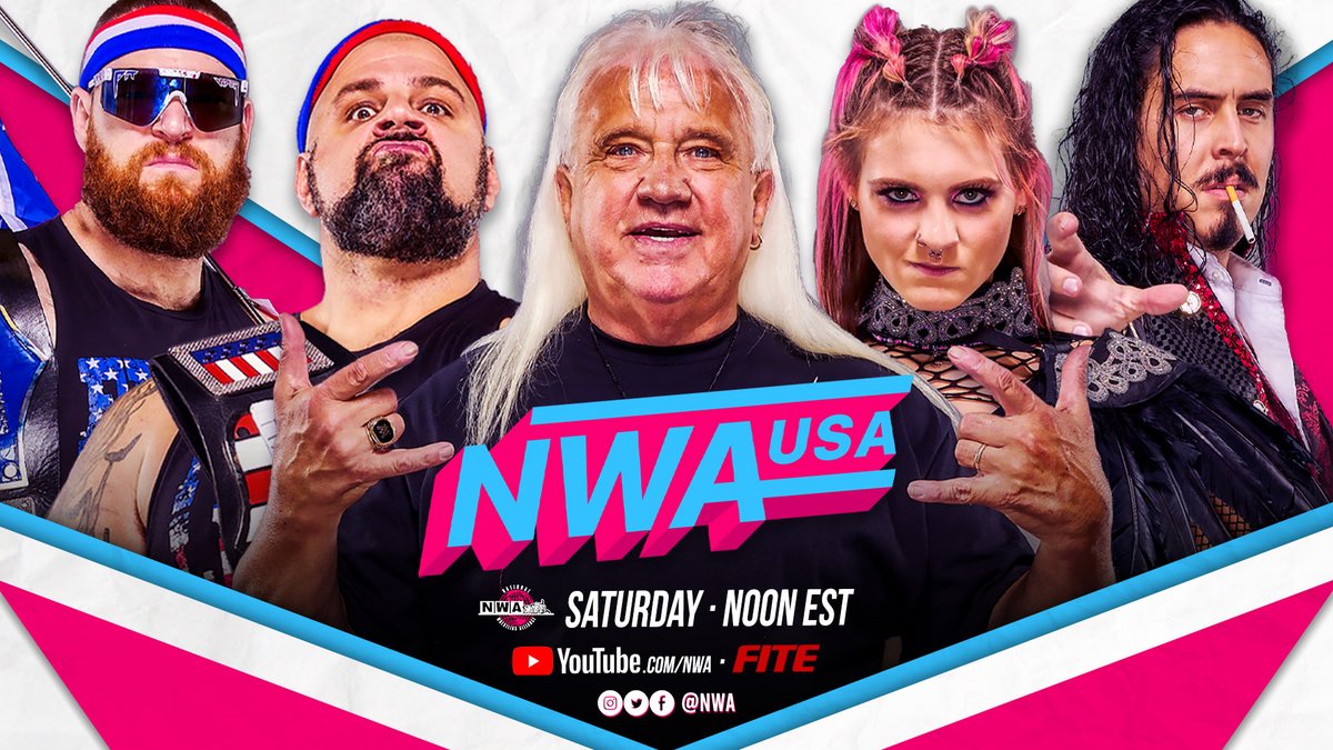 It's time! Fantastic #Saturday Wrestling is at your fingertips! @Billy has a huge announcement & More! Come Join us on @FiteTV or @YouTube for #NWAUSA!🇺🇸 ⭐️ youtube.com/nwa 👉fite.tv/channel/nwa/