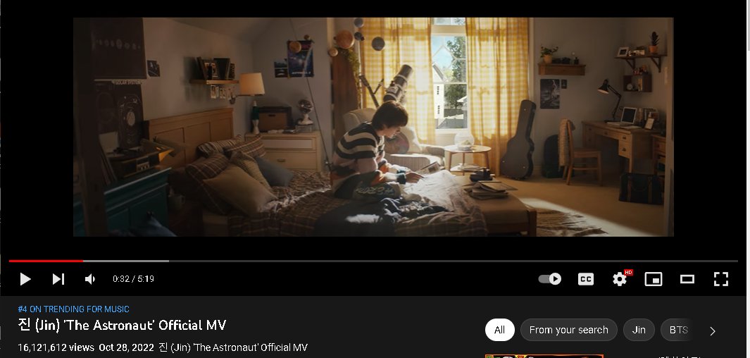 me_maria65's tweet image. As of this hour.  🙌🙌🙌🙌🙌

#Jin 
#JinXColdplay 
#TheAstronaut