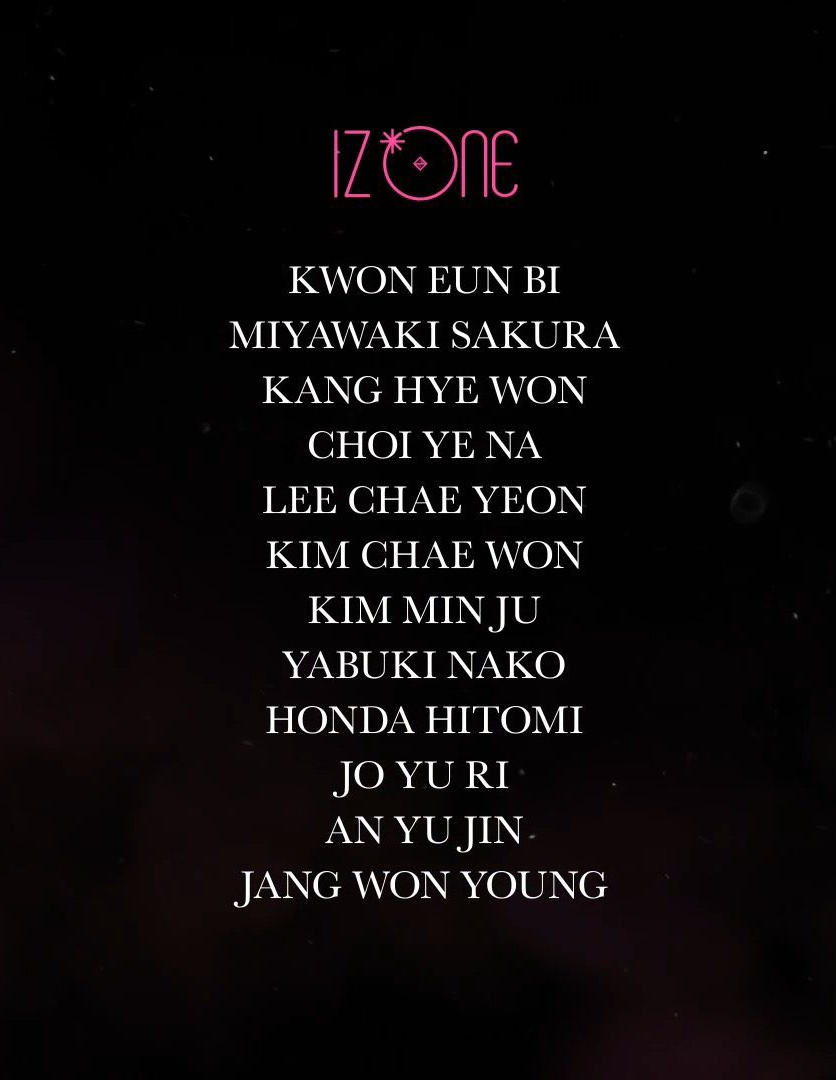 it is my honour to witness and experience the #IZONE phenomena . i learn how hope turn into reality. how peoples can bring miracle just being together for the cause . #IZONE #FOUReverWithIZONE