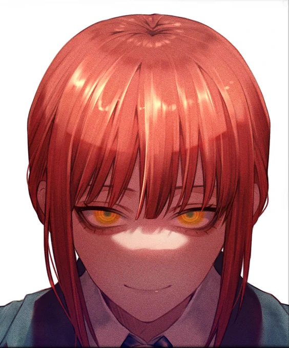 推しを描きたいタグで初描きしたマキマさん 