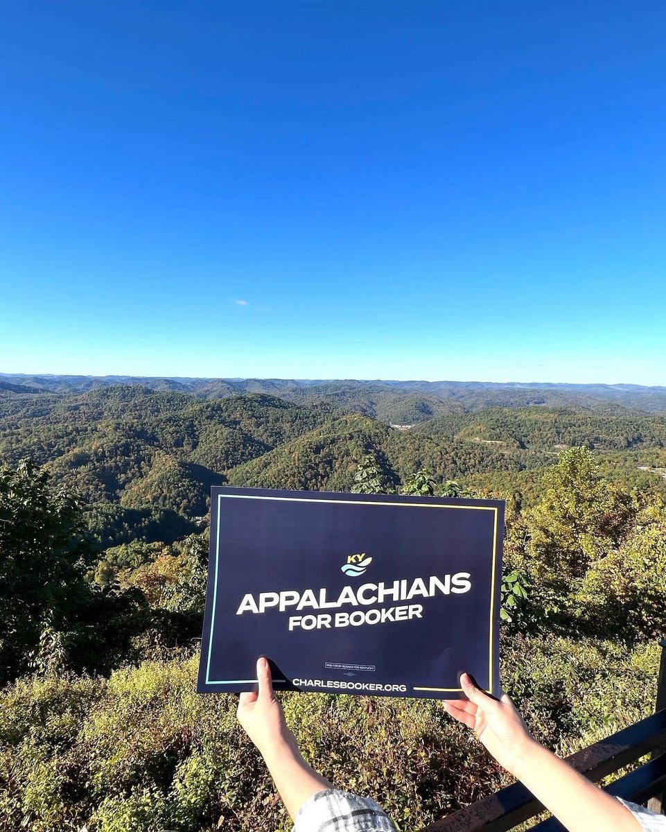 Team Booker: "I went to the Possum Festival in Cumberland, KY and set up a Booker campaign table. There is a lot of support for Charles in southeastern KY,  this is an area that is often overlooked in state and national politics. Felt great to connect with the communities."