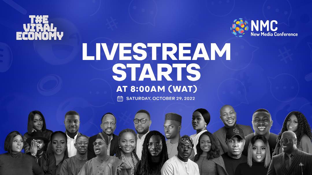 OloriSupergal's tweet photo. Join us tomorrow online for New Media Conference. See the full schedule here - https://t.co/1sgobmF2FG

Follow @nmcafrica for more details

#NMC2022 #THEVIRALECONOMY #NEWMEDIACONFERENCE https://t.co/XO2aLg9ayp