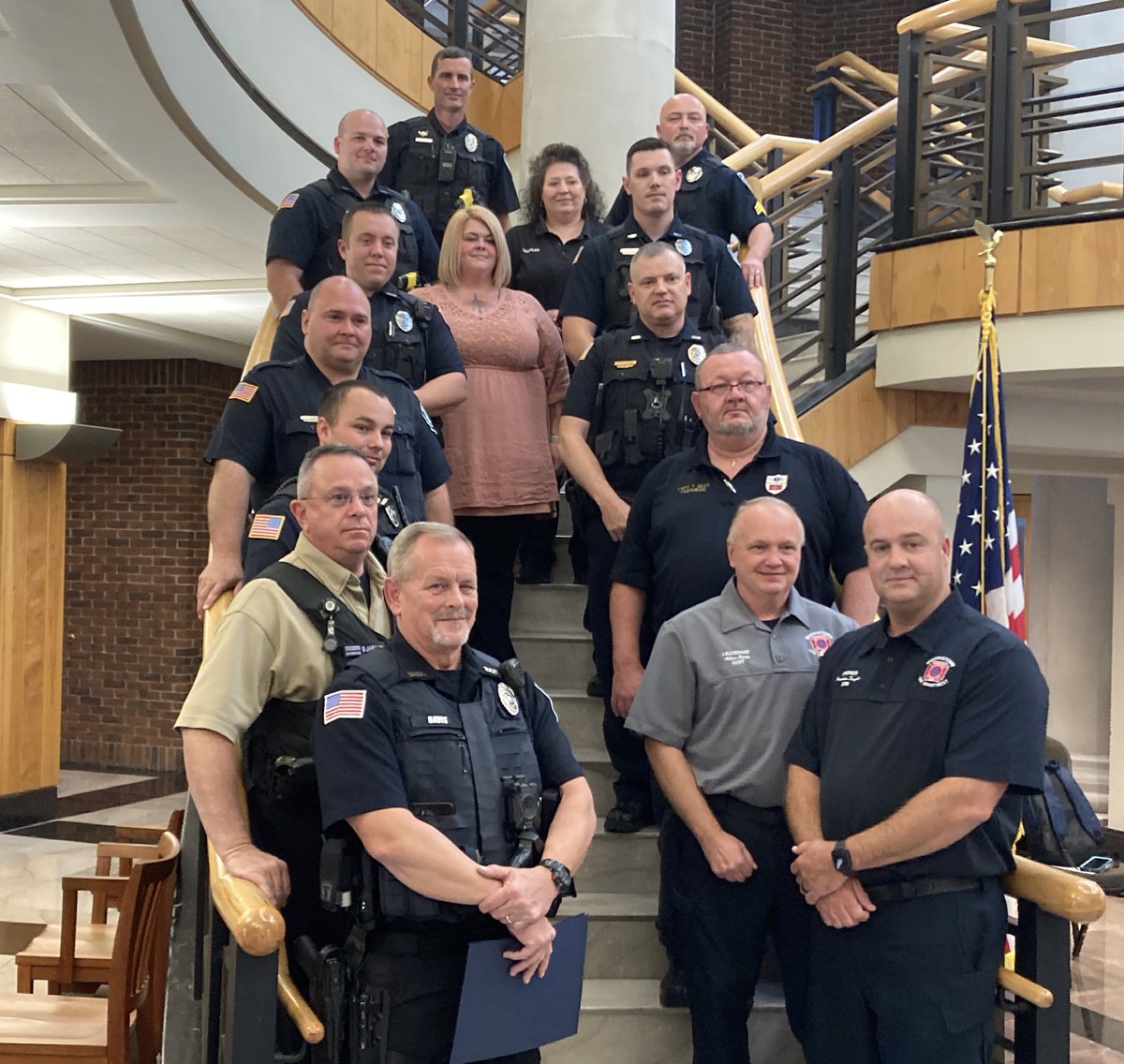 hcmayorbill's tweet photo. M-H Crisis Intervention Team this week trained 15 first responders how to respond and help persons experiencing mental health episodes. https://t.co/q8oAhFeTAJ