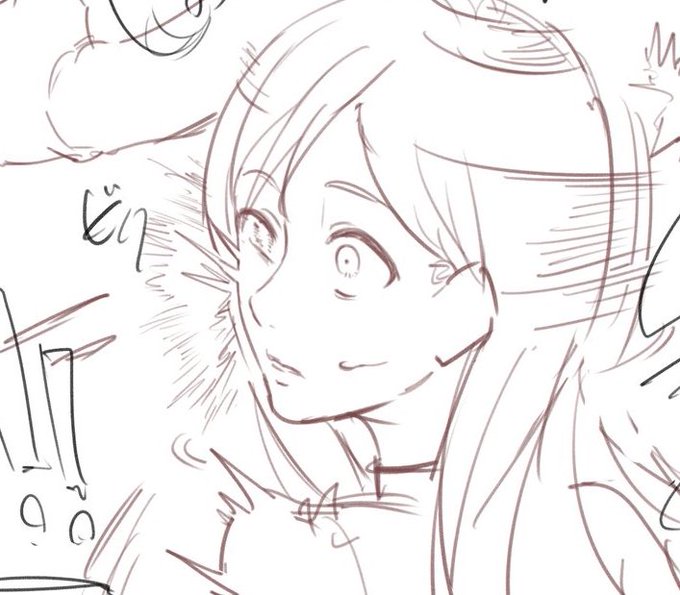 織姫ちゃん描くの楽しい 