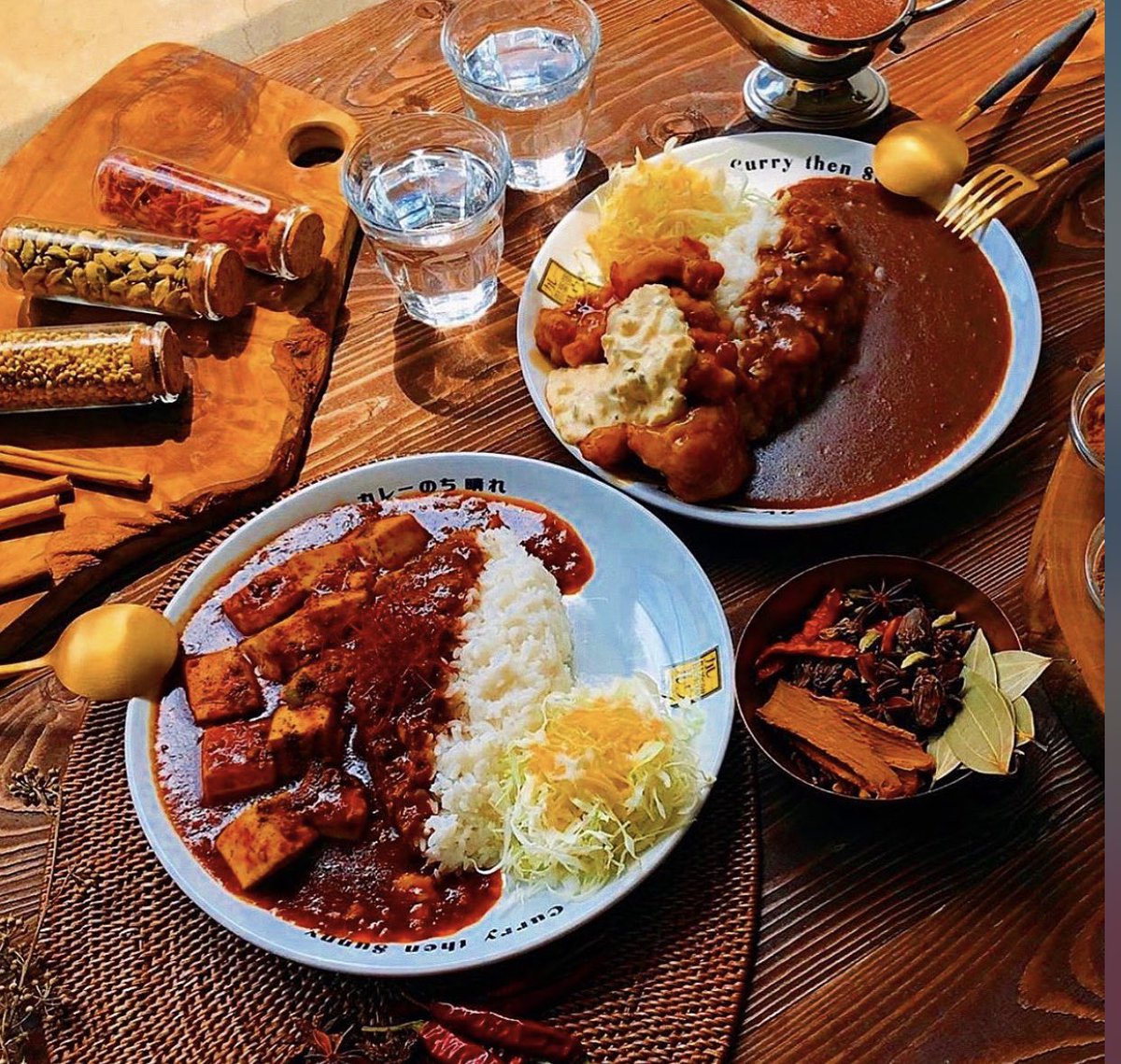 おはカレー！
週末も宮崎ご当地カレー店
カレー倶楽部ルウで
テゲうまカレー！

あっという間に
土曜日！！

週末も
宮崎ご当地カレー
チキン南蛮カレーと

痺れルウ辛さの黄金比
麻婆カレーを
ガンガン作りまくルウぞー！

みなさまの
カレー倶楽部ルウへのご来店
お待ちしてルウ！

#朝活 #カレー