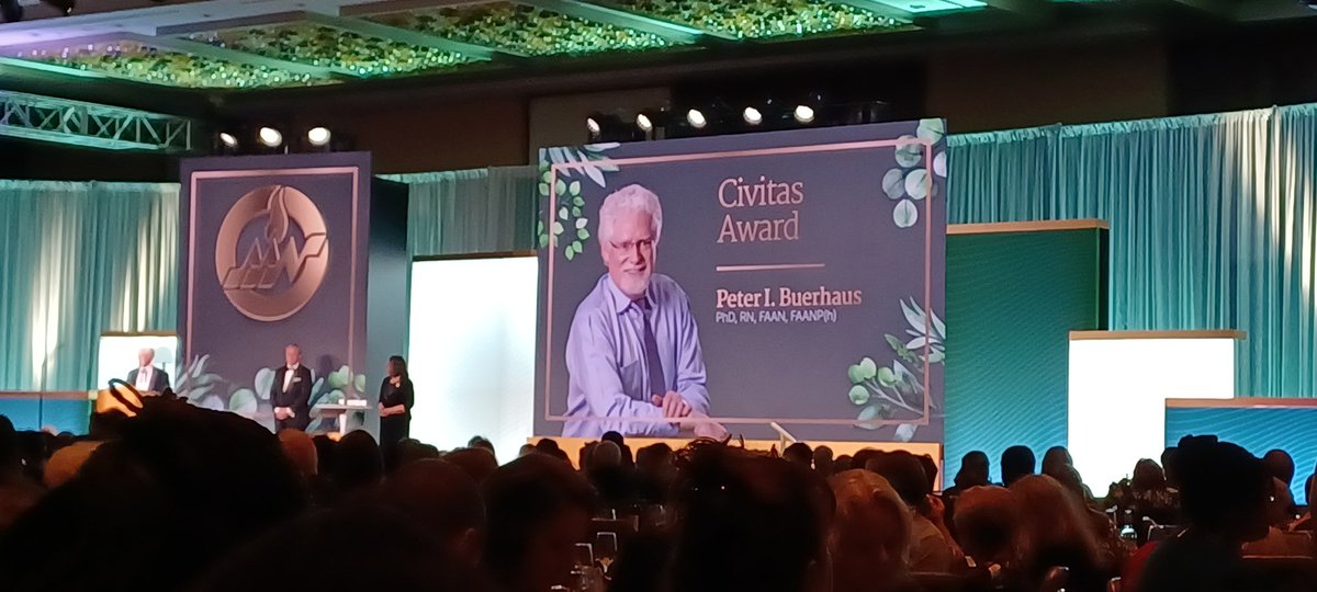 Congrats Dr.B! Well deserved for all your contributions to nursing workforce research. @umontana #AHIRGNI @AAN_Nursing @AcademyHealth