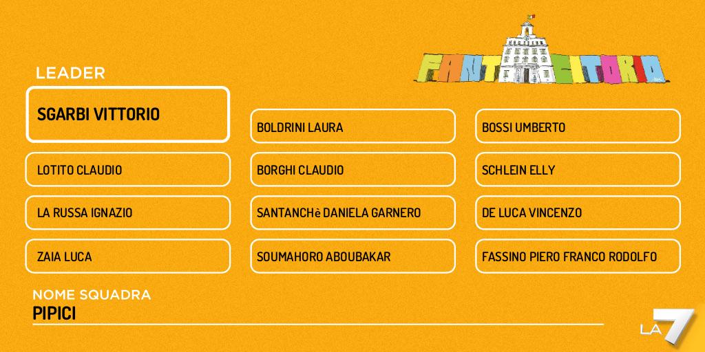 sabeeph's tweet image. #fantacitorio