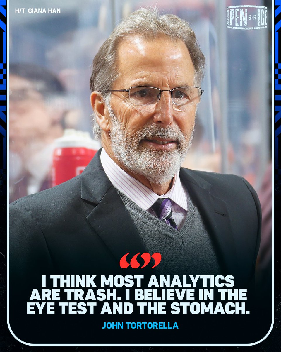 BR_OpenIce's tweet photo. Torts and analytics are not a compatible match 😂 https://t.co/xSSXP81Bzt