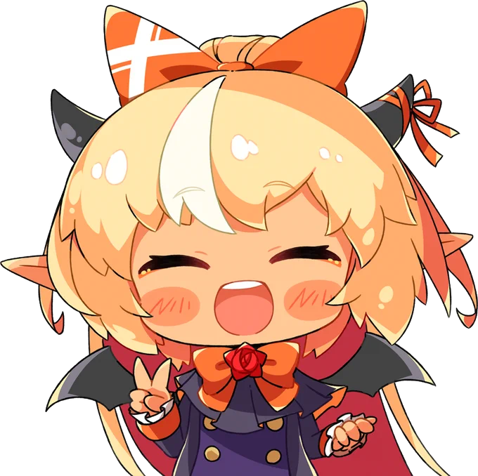 バカタレとしらけんどっちもハロウィン描きたかったんだ…!! 