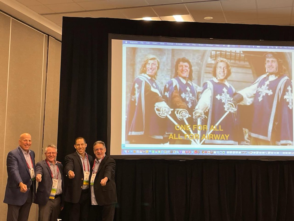 ipafmt's tweet photo. AAOMPT 2022 in San Diego.  What a wonderful conference in a beautiful city.  Yesterday, Gregg was joined by Brad Gilden, Howie Hindin DDS, and Michael L Gelb DDS to present a collaborated approach to evaluation and management of TMJ and Airways disorders. https://t.co/iIBsh237J7