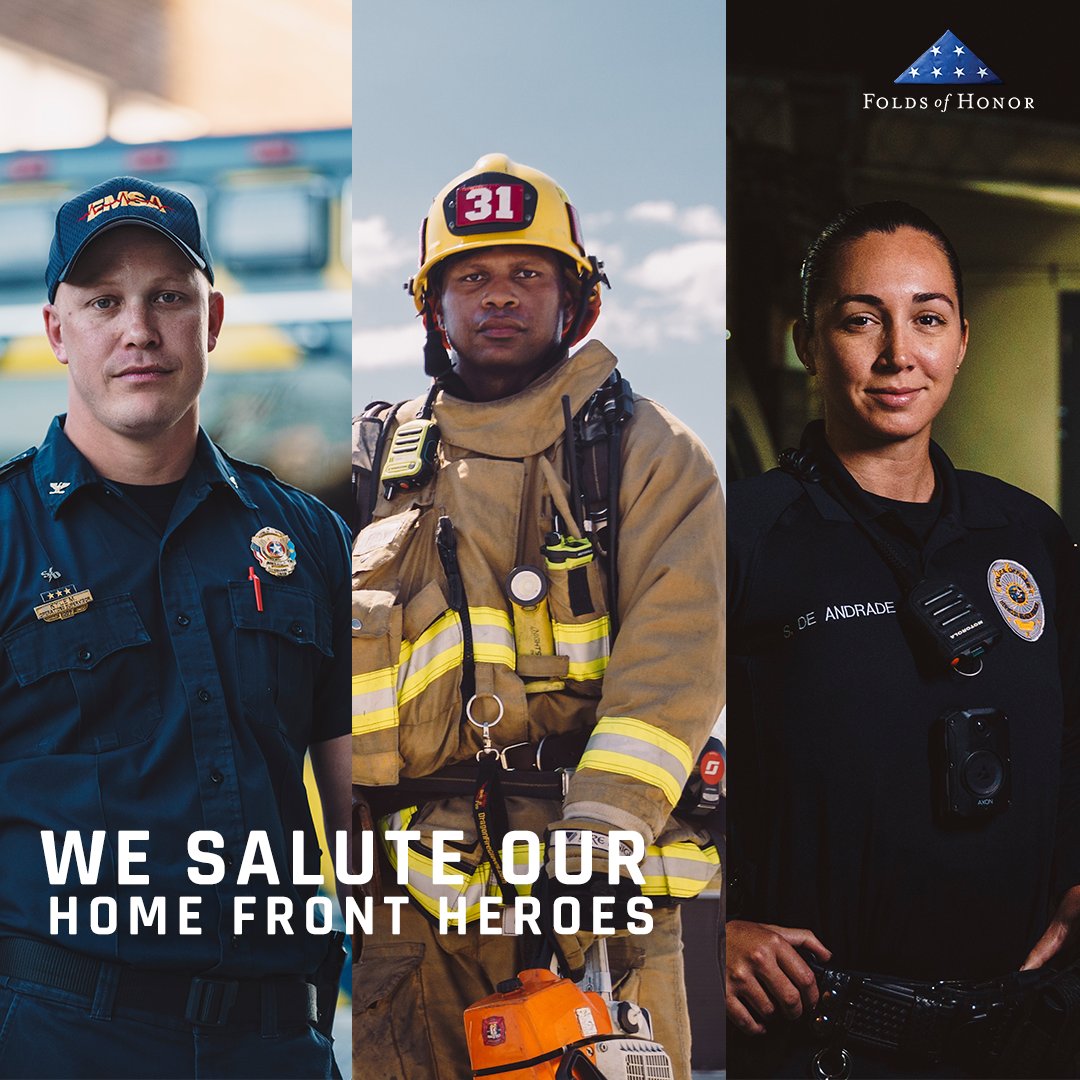 Today is National First Responders Day! Let us recognize and honor the men and women who act quickly when an emergency occurs. We are so grateful for their service and dedication to keeping our communities safe. #NationalFirstRespondersDay