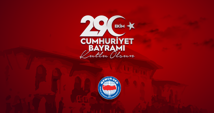 #29EkimCumhuriyetBayramı'mız Kutlu Olsun

Gazi Mustafa Kemal ve silah arkadaşları ile ülkemizin istiklal ve istikbal mücadelesine omuz veren, bu uğurda canlarını ortaya koyan aziz şehitlerimizi ve gazilerimizi rahmetle anıyoruz. 

📎 memursen.org.tr/29-ekim-cumhur…
