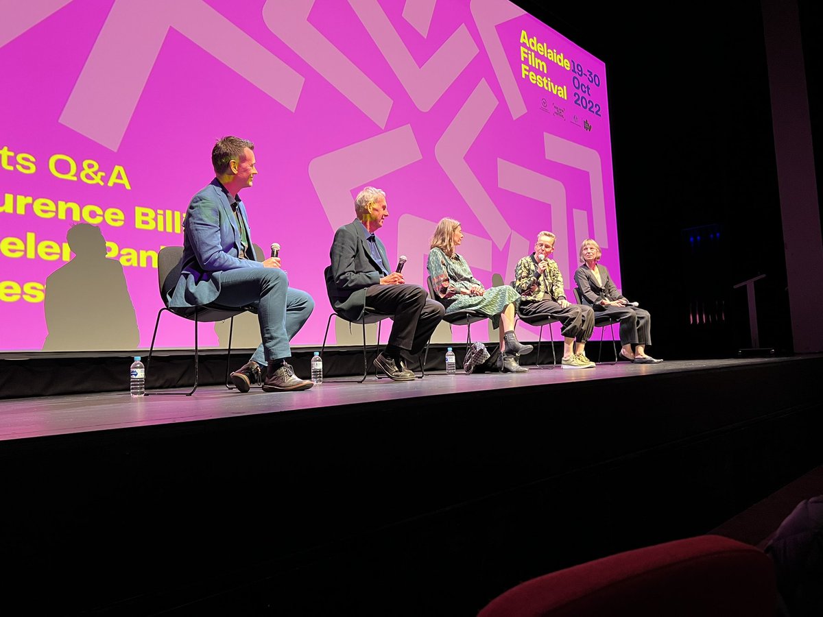 hayley_pearse's tweet photo. Saw the world premiere of The Giants at  #AFF2022 last night and Bob Brown’s response to an audience question had me thinking about something I’d heard on the @TPpodcast_ History of Ideas. It was a wonderful convergence for me, &amp; the film was incredible, thank you @AdlFilmFest! https://t.co/HjjbVdMO5c