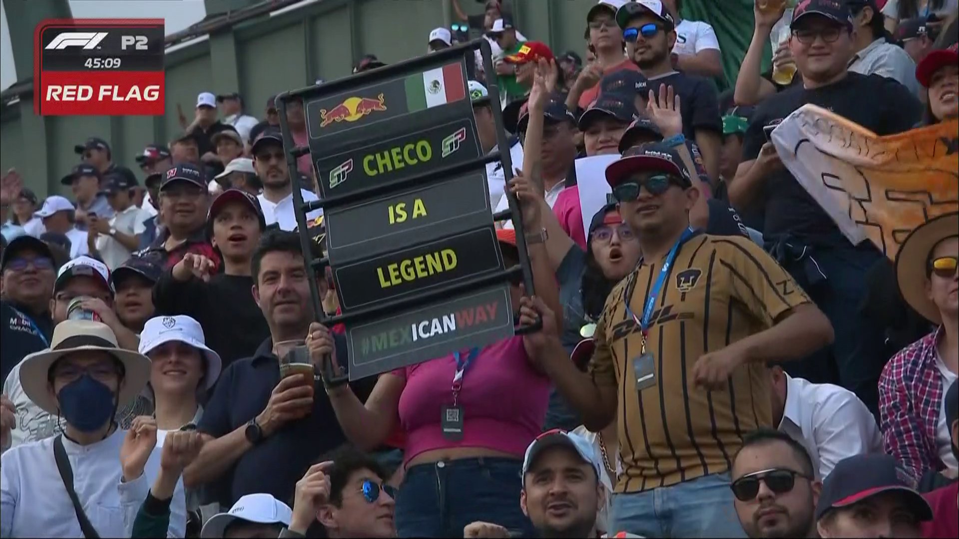 Il pubblico al GP del Messico © Unknown