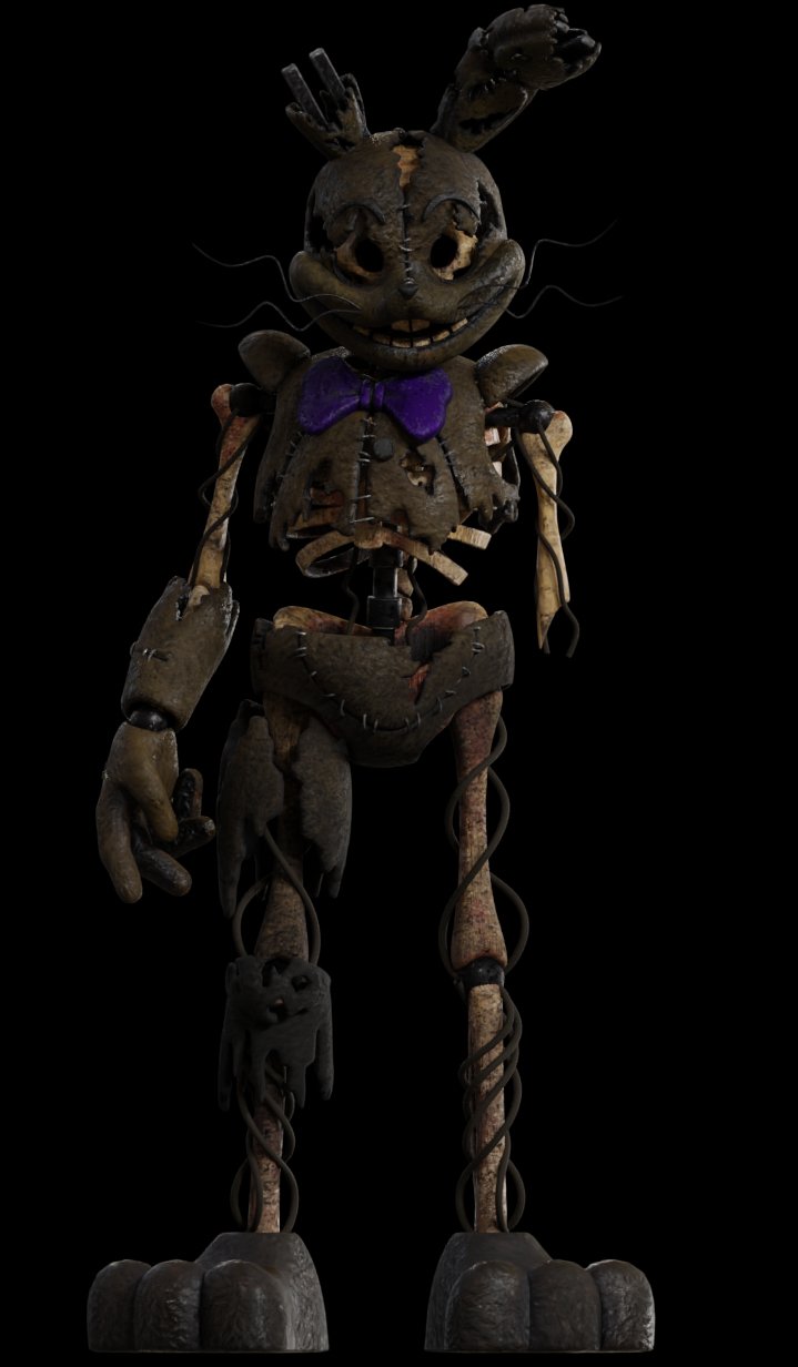 WeeeZ on X: #FNAF #Blender3d Behold my second finished model my