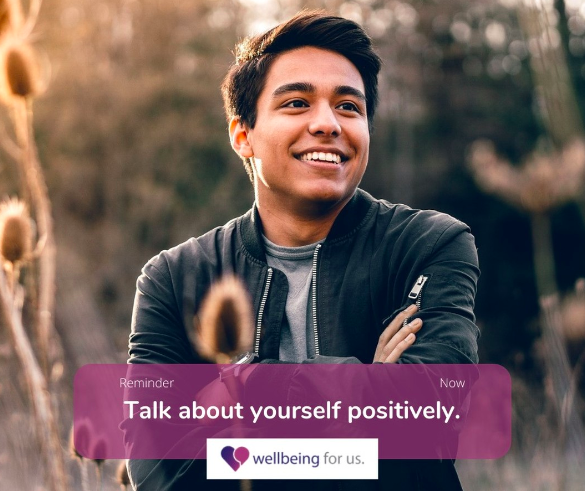 wellbeingforus's tweet photo. Talking about yourself positively can help boost your self-confidence and self-esteem.
#SelfConfidenceTips #SelfConfidence #SelfConfident #Positivity #PositiveVibes #positivemindset #positivethinking #selfcare #selfcaretips #mentalhealth #mentalhealthsupport #selfesteemtips https://t.co/IOx3tPnSKa